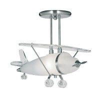 737 Novelty Airplane Lampa wisząca - Metal, Acrylic &amp; szkło Searchlight