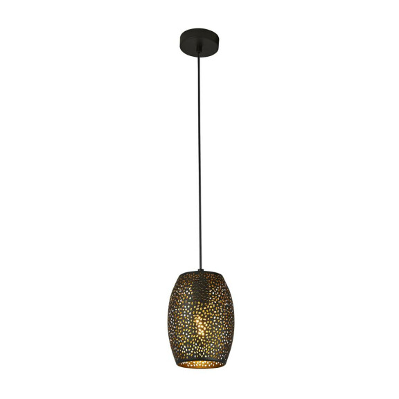 19231-1BGO Laser Lampa wisząca - czarny Laser Cut Metal Searchlight