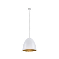 9021 Lampa EGG M white-gold Nowodvorski - rabaty 15% w koszyku