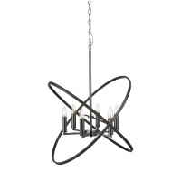 8246-6PW Hoopla 6Lt Lampa wisząca - Pewter Metal Searchlight