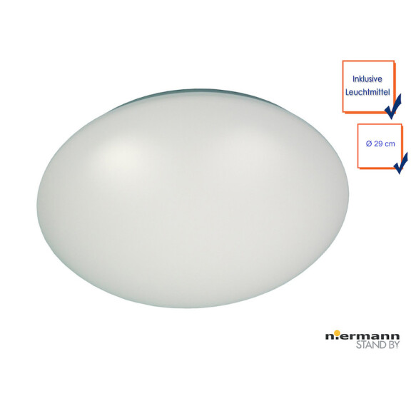 68029 Lampa sufitowa z tworzywa sztucznego PMMA Niermann Standby