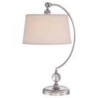 QZ-JENKINS-TL-PN Jenkins 1 lampa stołowa świetlna Elstead - Mega RABATY w koszyku %