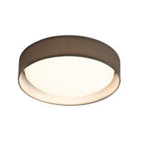 9371-37GY Gianna LED Flush Lampa sufitowa - Acrylic, &amp; Fabric Shade Searchlight