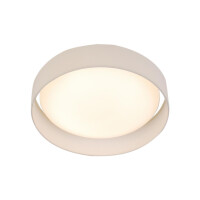 9371-50WH Gianna LED Flush Lampa sufitowa - Acrylic, &amp; Fabric Shade Searchlight