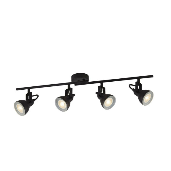 1544BK Focus 4Lt reflektorek Bar - czarny Metal Searchlight