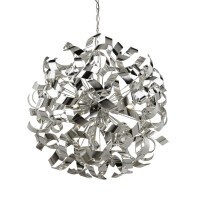 5686-6CC Curls 6Lt Lampa wisząca - Metal &amp; Chrome Searchlight
