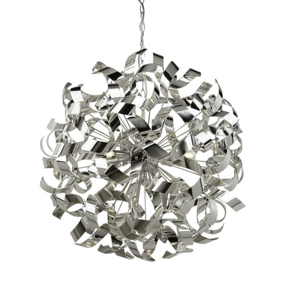 5686-6CC Curls 6Lt Lampa wisząca - Metal & Chrome Searchlight