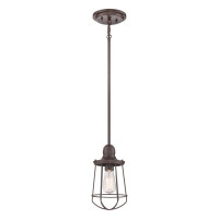 QZ-MARINE-P Marine 1 Light Mini lampa wisząca Elstead - Mega RABATY w koszyku %