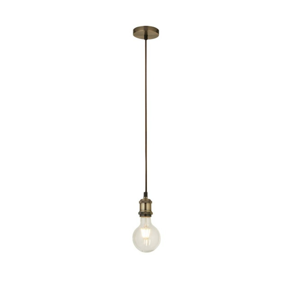 7461AB antyczny mosiądz 1Lt Cable Suspension - 1.5m brązowy Cable Searchlight