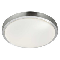 6245-33-LED Zurich LED łazienkowy Flush - Aluminium &amp; Acrylic Shade, IP44 Searchlight