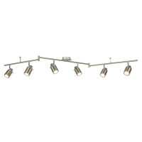 6606SS Samson 6Lt Split Bar reflektorek - satyna srebrny, IP44 Searchlight