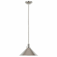 PV-SP-PN Lampa wisząca Prowansja 1 – polerowany nikiel Elstead - Mega RABATY w koszyku %