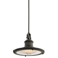 KL-SAYRE-P-L-OZ Sayre 1 Light Large Pendant – Olde Bronze Elstead - Mega RABATY w koszyku %