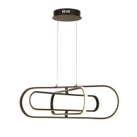 61775BK Clip LED Lampa wisząca  - czarny Aluminium Searchlight