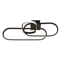 61774BK Clip LED Lampa sufitowa - czarny Aluminium Searchlight