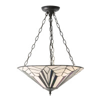 63936 Tiffany Astoria 3lt lampa wisząca Interiors1900 - MEGA rabaty w koszyku %