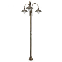 Atelier 3342 - Trzy słupy oświetleniowe Moretti Luce