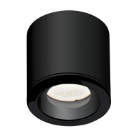 Form C0216 Lampa Sufitowa Czarna Ip65 Maxlight