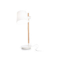 282091 Lampa axel tl1 bianco Ideal Lux - rabaty 15% w koszyku