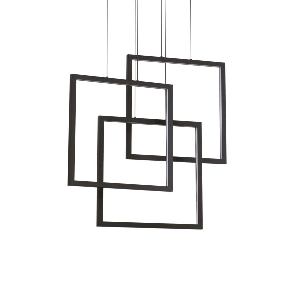 269375 Lampa frame sp quadrato nero Ideal Lux - rabaty 15% w koszyku