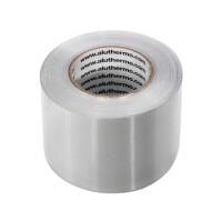 ALUTHERMO TAŚMA SYSTEMOWA SAMOPRZYLEPNA 100MM (50MB) ALUMINIOWA LAMINOWANA