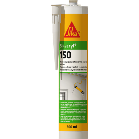 USZCZELNIACZ SIKACRYL 150 300ML BIAŁY