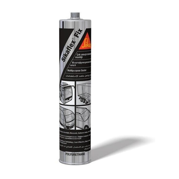 POLIURETANOWY KLEJ USZCZELNIAJĄCY SIKAFLEX FIX CZARNY 300ML