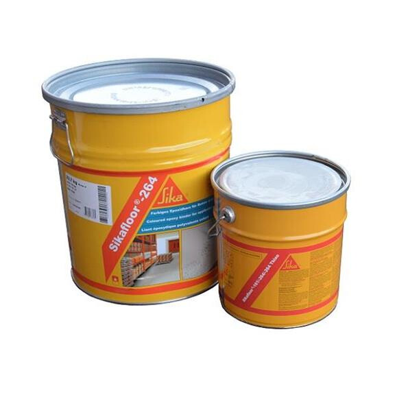DWUSKŁADNIKOWA POSADZKA EPOKSYDOWA Sikafloor 264 30KG RAL 3020