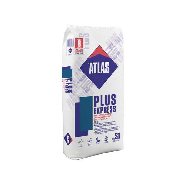 ATLAS PLUS EXPRESS KLEJ SZYBKOWIĄŻĄCY 25 KG