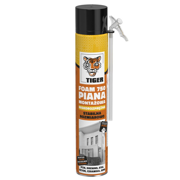 DEN BRAVEN PIANA TIGER GUNFOAM-750 700ML WĘŻYKOWA