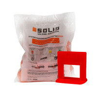 SOLID SYSTEM POZIOMOWANIA PŁYTEK KLIPSY 1mm 100szt