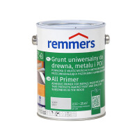 REMMERS GRUNT UNIWERSALNY DO DREWNA, METALU, PCV BIAŁY 2,5L