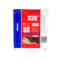 KAEM SCLEY FOLIA BUDOWLANA 4X5M (BIAŁA PRZEZRO)