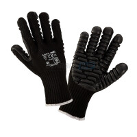 PROFIX RĘKAWICE ANTYWIBRACYJNE L290110K ROZMIAR 10 XL CZARNEARN