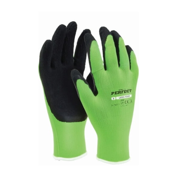 STALCO RĘKAWICE POLIESTROWE S-LATEX FOAM 10" S-763