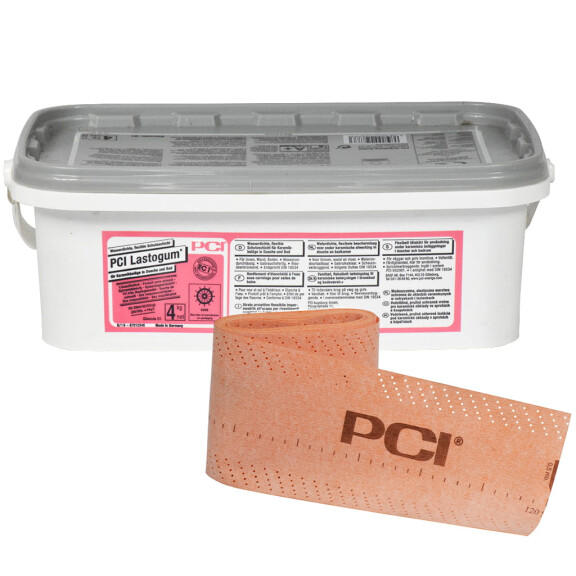 BASF PCI LASTOGUM GREY 4KG POWŁOKA+ TAŚMA PCI-5mb