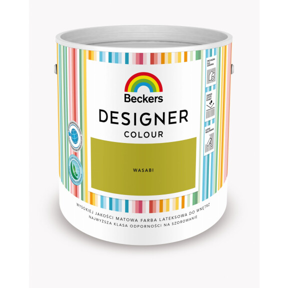 FARBA LATEKSOWA BECKERS DESIGNER WASABI 2,5 L