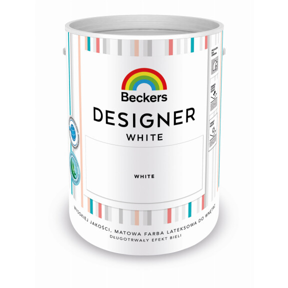 FARBA LATEKSOWA BECKERS DESIGNER WHITE 10 L