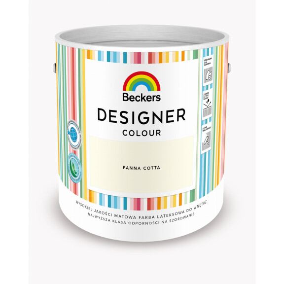 FARBA LATEKSOWA BECKERS DESIGNER PANA COTTA 2,5 L