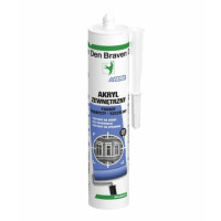 DEN BRAVEN KIT USZCZELNIAJĄCY AKRYL EXTRA ZEWNĘTRZNY BIAŁY 300ml