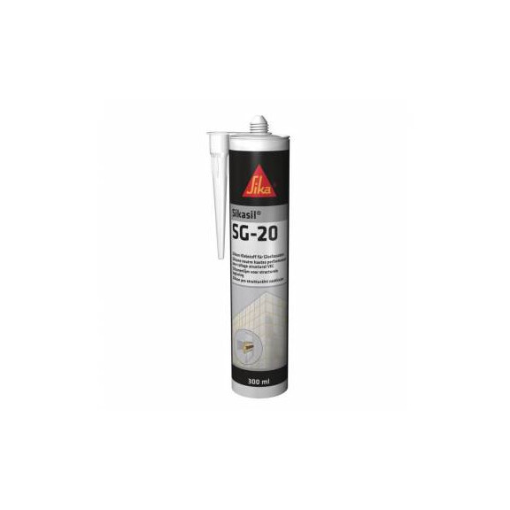 KLEJ O WYSOKIEJ WYTRZYMAŁOŚC SIKASIL SG 20 BIAŁY 20 x 600ml