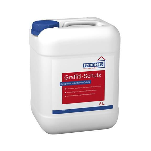 NIESZKODLIWY WODNY ŚRODEK IMPREGNACYJNY DO CHRONY PRZED GRAFFITI Remmers Graffiti-Schutz 5L