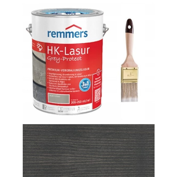 REMMERS HK-LASUR IMPREGNAT DO DREWNA ANTRACYT 5L