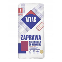 ATLAS ZAPRAWA MURARSKA DO KLINKIERU GRAFITOWA 25KG