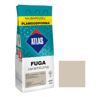 ATLAS FUGA CERAMICZNA 1-20MM 212 SZAROBRĄZOWA 2KG