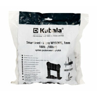 KUBALA KLIPSY 1MM WYSOKIE 100 SZTUK 1889