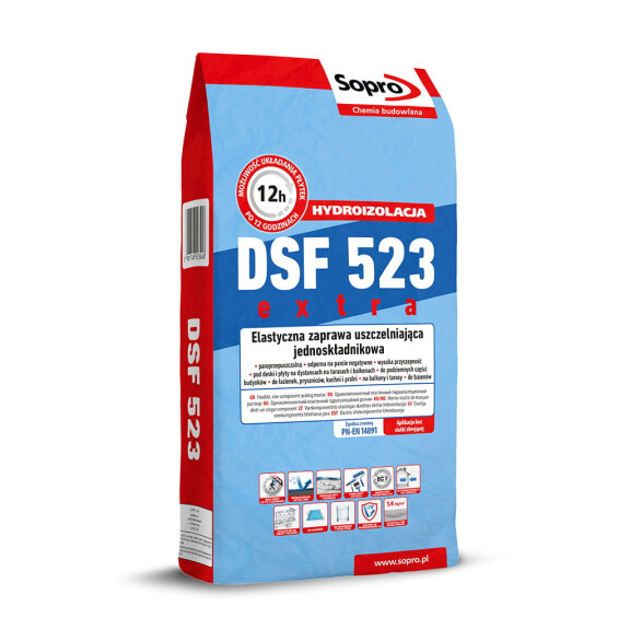 SOPRO DSF523 4KG ELASTYCZNA ZAPRAWA USZCZELNIAJĄCA
