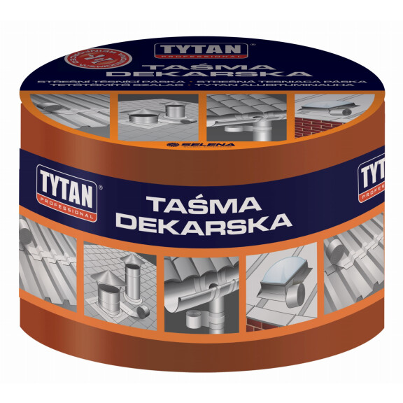 TYTAN TAŚMA DEKARSKA JASNA CEGŁA 10CMX10M