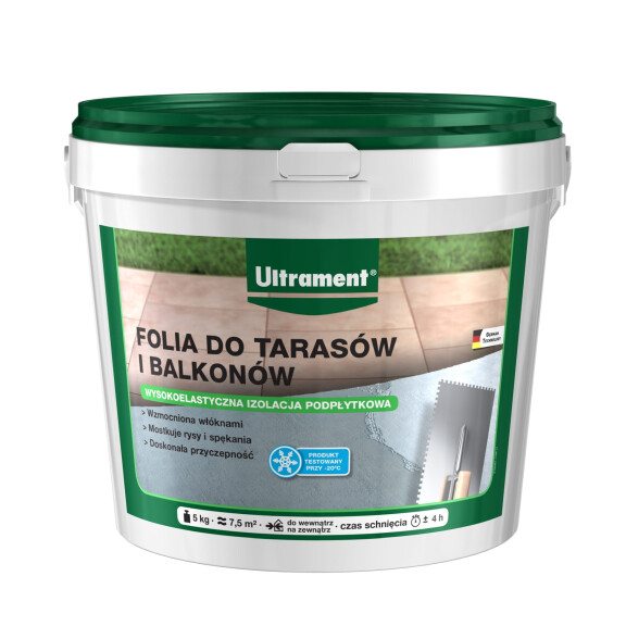 ULTRAMENT FOLIA DO TARASÓW I BALKONÓW 11KG