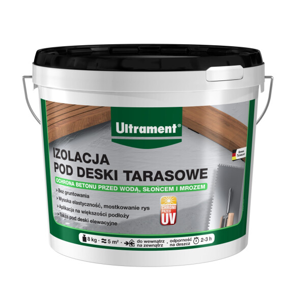 ULTRAMENT IZOLACJA POD DESKI TARASOWE 8KG